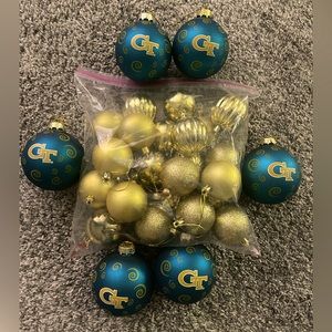 GeorgiaTech Christmas ornaments